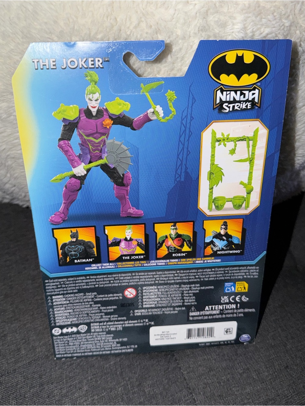 DC Batman Joker Ninja Strike Action Figure Toy Brand New In Box Sealed 2025 Spin - Picture 2 of 16